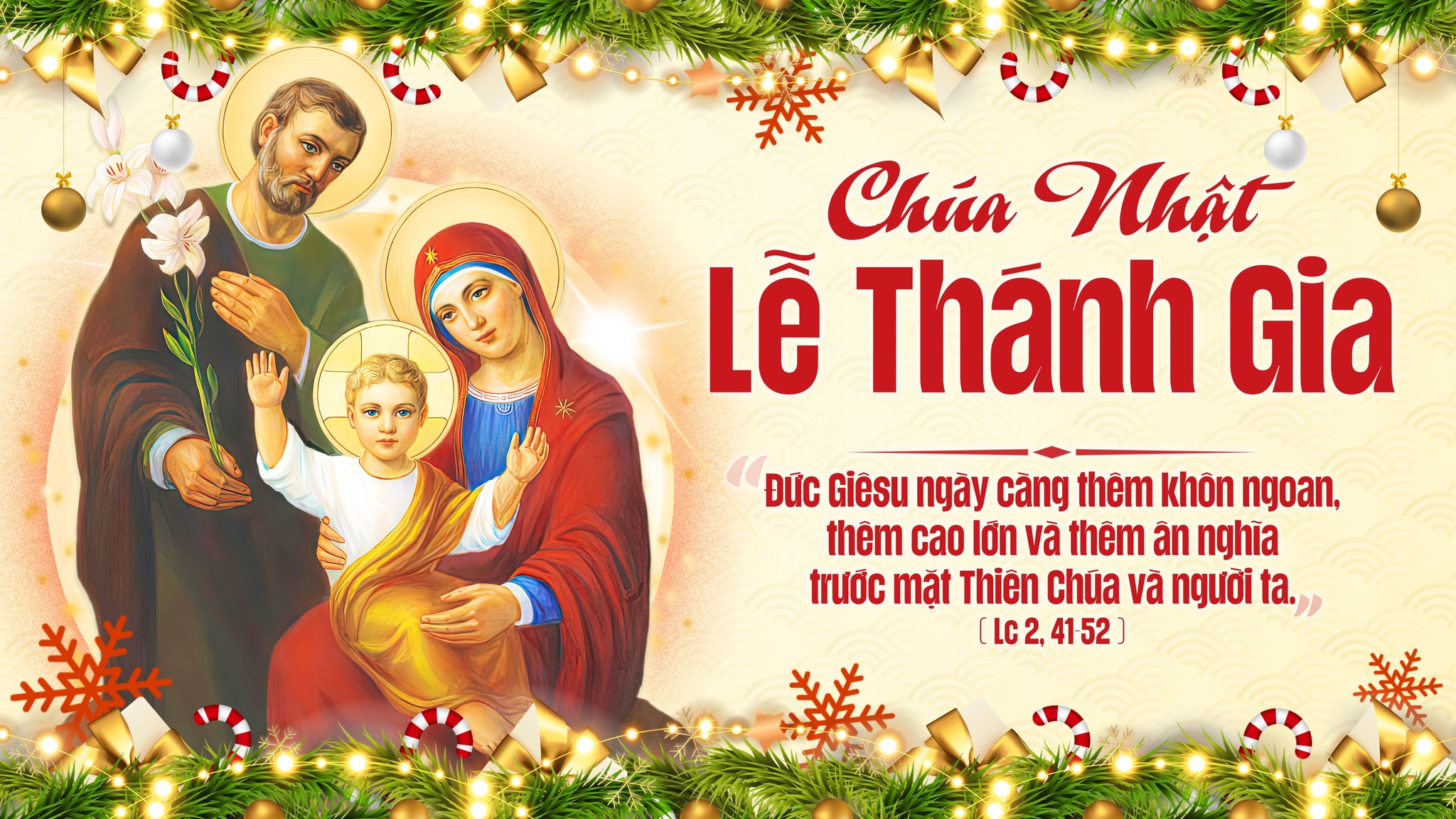 Suy niệm Bài Đọc 1 CN Lễ Thánh Gia - Năm A: 